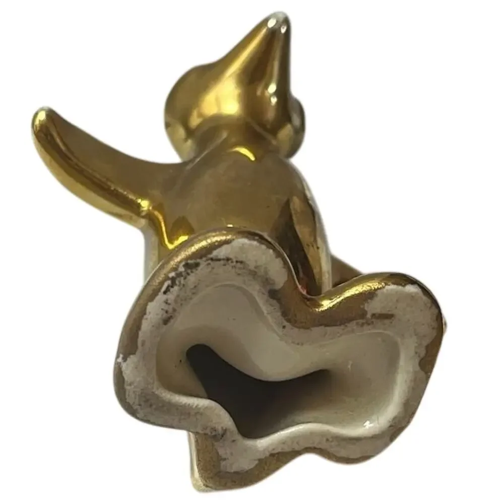 Vintage Homer Laughlin Harlequin Gold Maverick Penguin 3